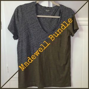 Bundle of 2 Whisper Cotton V-Neck Pocket Tees